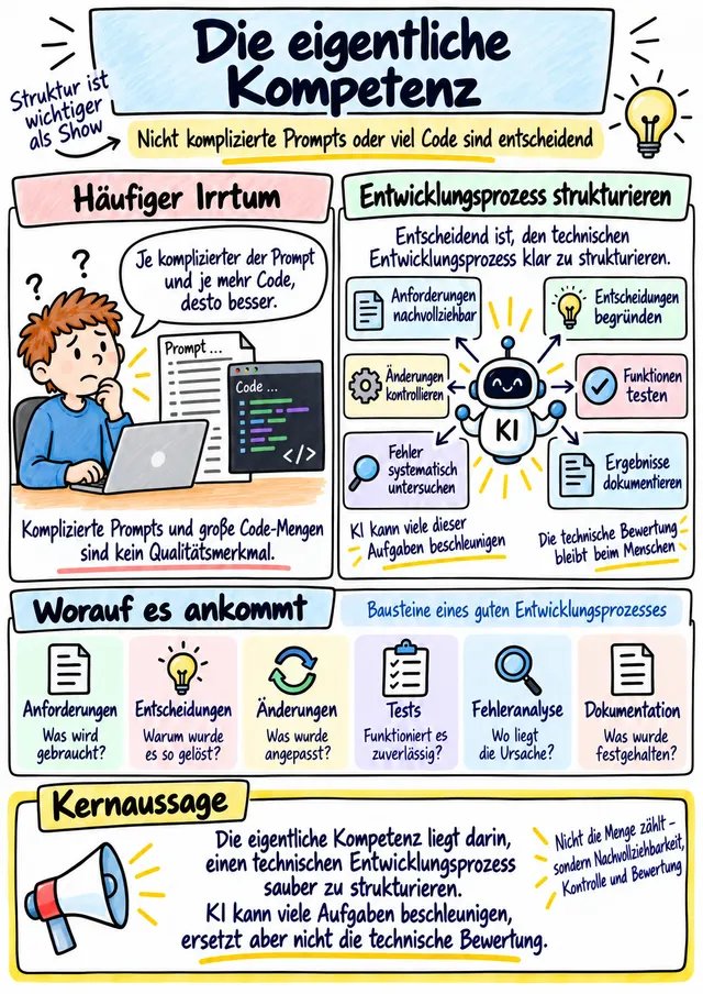 Workshop-Plakat: Eigentliche Kompetenz